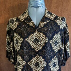 Jones New York Designer Blouse Sz 10